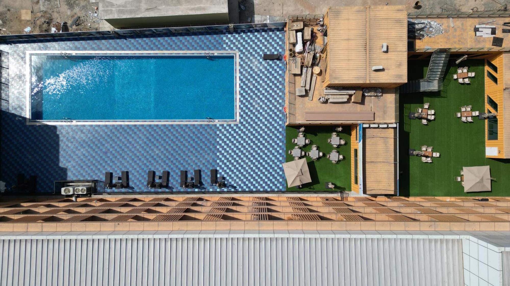 Escale International Hotel Dzsibuti Kültér fotó